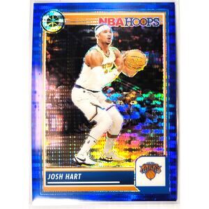 2023-24 NBA Hoops Premium Stock JOSH HART #262 Blue Pulsar Prizm 35/75